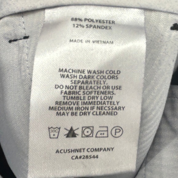 FootJoy Golf Shorts - FJ Black 9" Shorts Size 32 - Picture 7 of 8